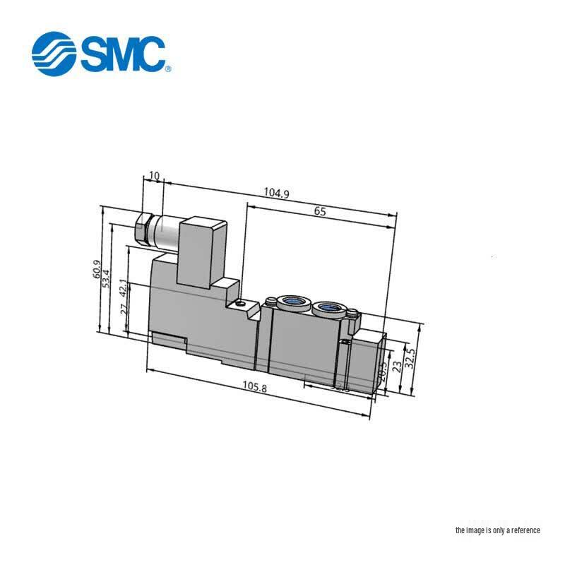 SMC 5-Port Solenoid Valve
