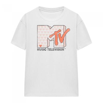 MTV Womens/Ladies Riot Heart T-Shirt