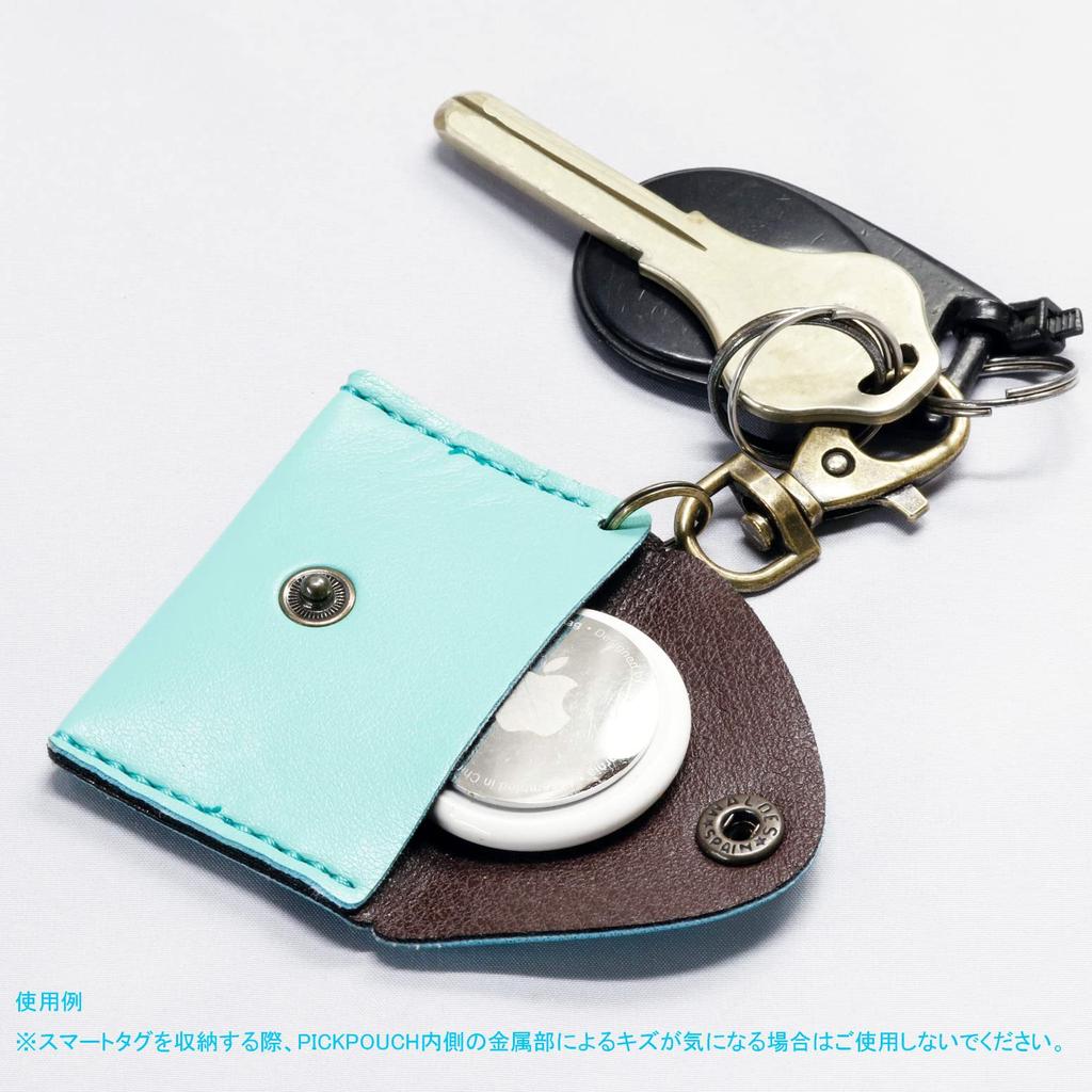 RightOn STRAPS PICK CASE KEYCHAIN PICK POUCH PLAIN SURF