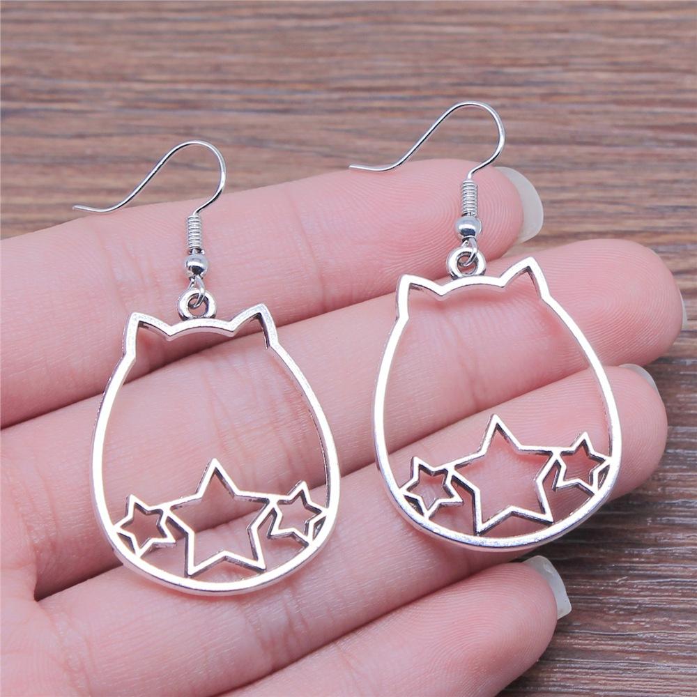53 styles Inspired Jewellery Fashion Women Gifts Vintage Moon Sun Star Dangle Drop Earrings For Women Statement Wiccan Jewelry