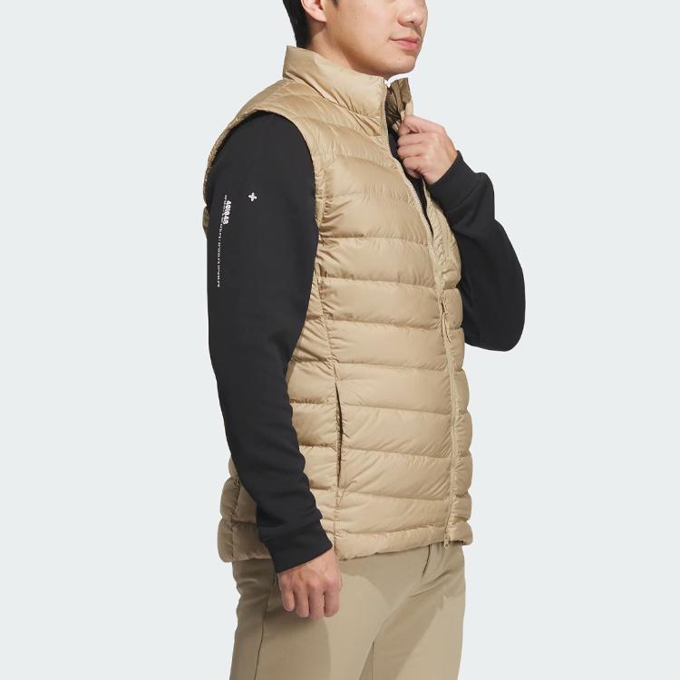 Adidas Down Vests Men's Hemp Stand Collar Moderate Other HZ6097