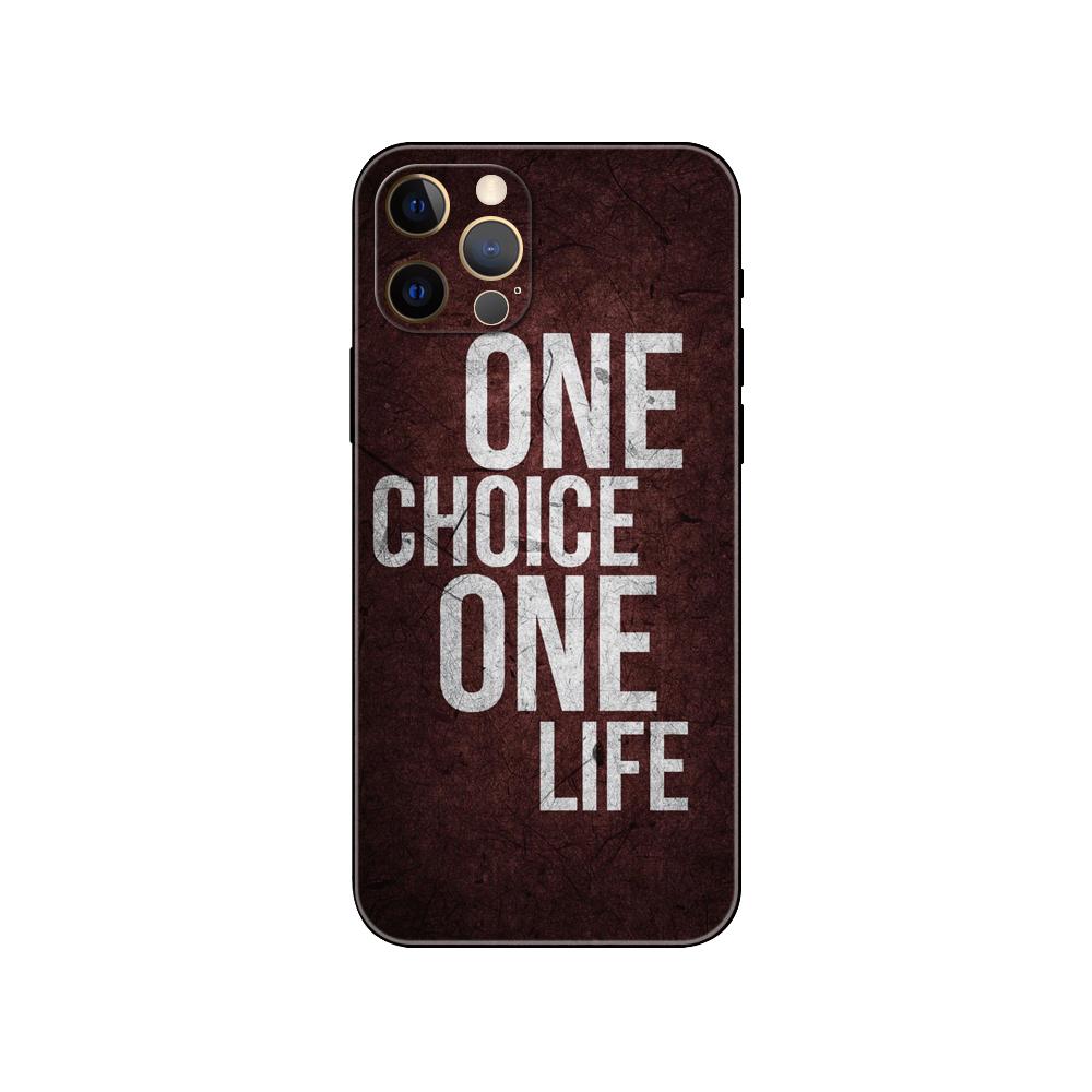 Power Never Give Up Phone Case for Iphone 5 5s 2020se 6 6s 7 8 Plus X 10 XR XS 11 12 13 Mini Pro MAX Black Tpu Back Cover