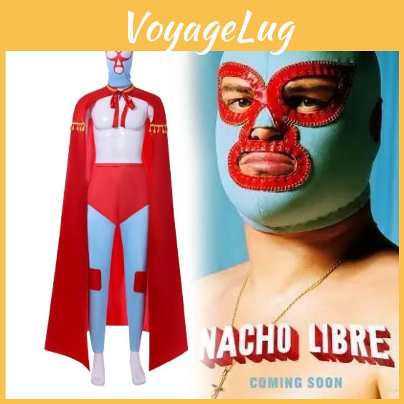 Nacho Libre Cosplay Costumes Halloween Roleplay Gifts Stage Fashion Performance