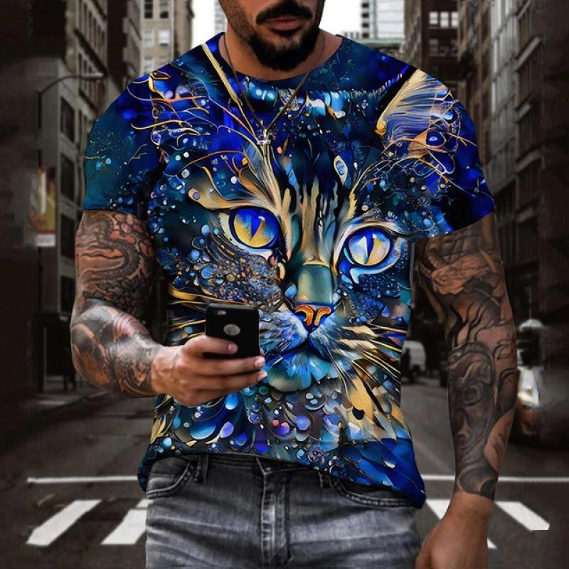 Rock Band Slayer 3D Druck T-Shirt Herren Damen Mode Lässig Übergroß Kurzarm Oberteile T-Shirts Totenkopf T-Shirt Herren Kleidung Große Größen 6XL blue