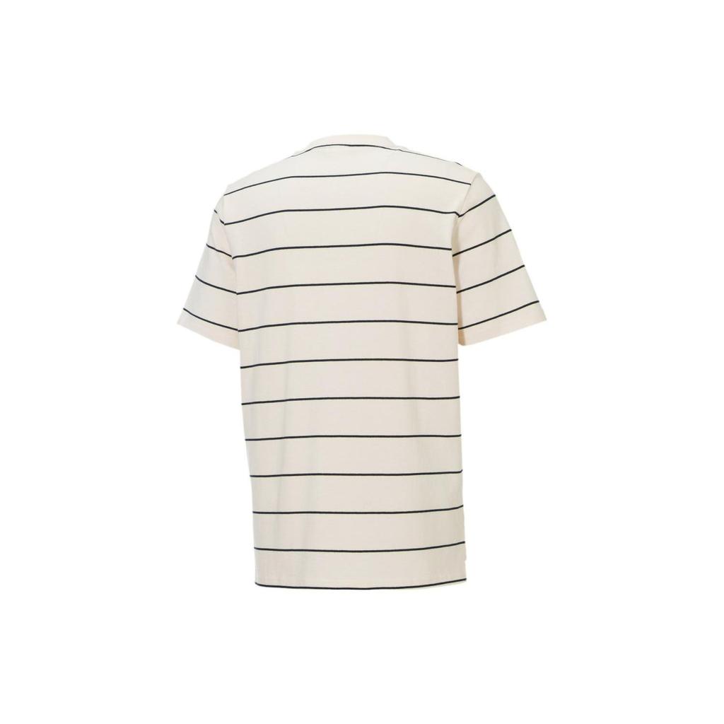 Puma Dassler Legacy Striped Tee Unisex Tops White 532278-75