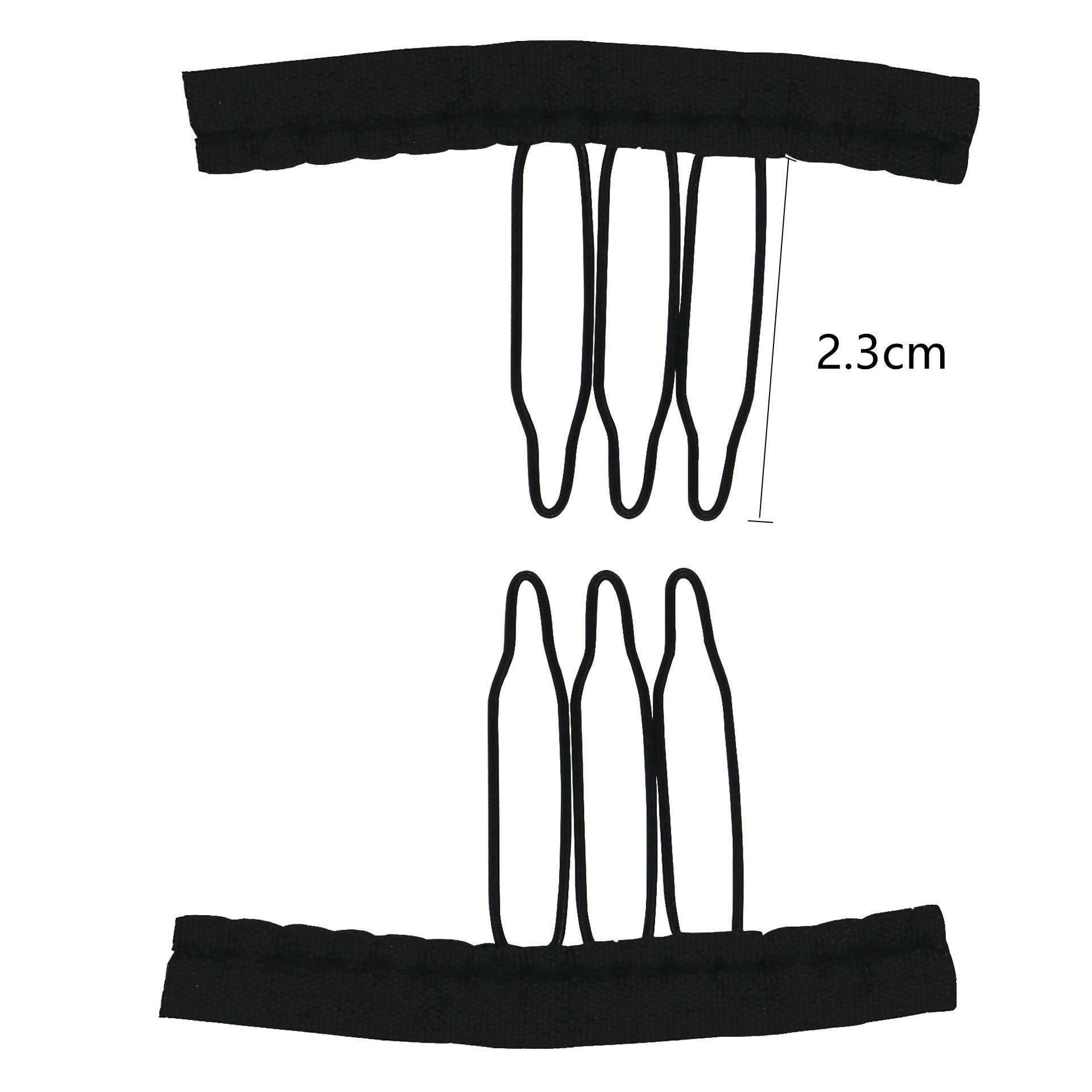 

10 шт., зажимы для расчески для парика, зажимы для наращивания волос с 3-7 зубцами, зажимы для парика из нержавеющей стали, зажимы для наращивания волос с резиной для наращивания волос