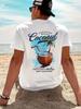 T-shirt Estive Unisex con Design Streetwear alla Moda in Puro Cotone per un Look Rilassato in Modelli a Maniche Corte