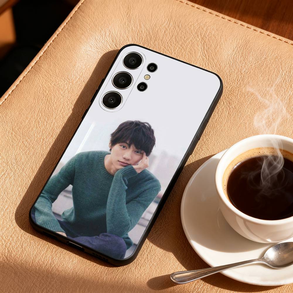 

Handsome S-Sota F-Fukushi Actor Phone Case For Samsung S26,S25,24,23,22,30,21,10,9,Ultra,Plus,Lite,Black Soft Case Samsung S21lite