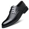 Fashion Elevator Shoes Men's Dress Shoes Black Leather Men Heighten Formal Shoes Casual Business Men Suit Shoes Large Size 37-46