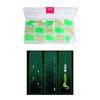 633pcs Glow Fishing Peg Bobber Stopper Silicone Space Bean Float Sinkers Stops for Fishing Line Fishing Accessories