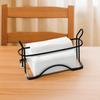 Anti-Rust Vertical Napkin Holder Minimalist Metal Storage Rack Tissue Holder  Bathroom Storage