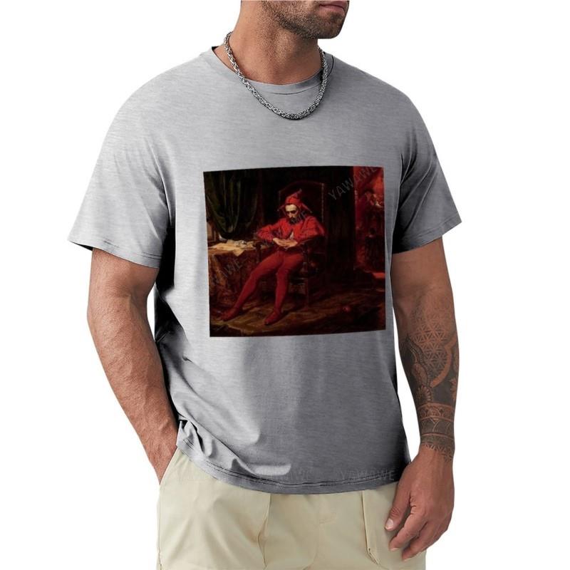 man tshirt STANCZYK - JAN MATEJKO T-Shirt cat shirts korean fashion blank t shirts t shirts for men black cotton t-shirt