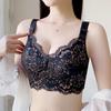 Summer Bra Women's Thin Bra Women's Underwire Bra Gathered Chest Gathered Accessory Bra Plus Size Bra
