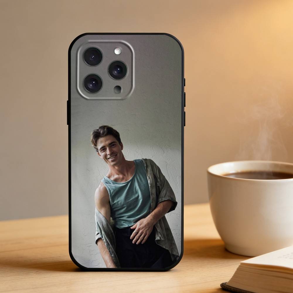 

S-Spencer N-Neville Phone Case For iPhone 17 16 15 14 13 12 Max Plus Silicone Black Cover iPhone15promax