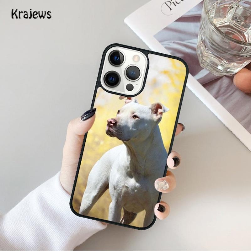 Pit Bull Lovely Pet Dog Pitbull Phone Case For iPhone 17 Air 16 15 14 Max Plus 11 12 13 Pro Max Phone Cover coque