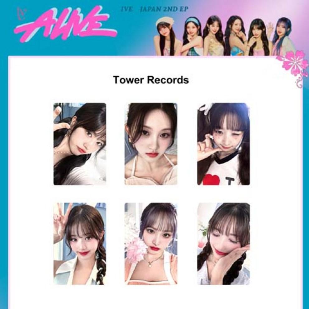 Ive Poca Japan Crush Alive 1 pack (6 sheets) 12 types