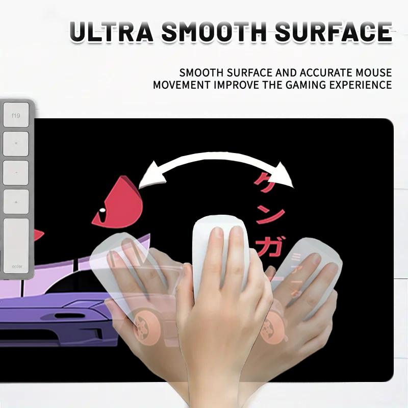1Pc Car Shadows Gaming Mouse Pad Keyboard Desk Mat Non-slip Rubber Lock Edge Waterproof Computer Mousepad for Office Home Decor Ey153
