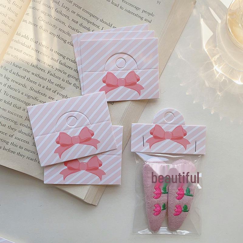Korean Cute Children's Hair Accessories Packaging Card