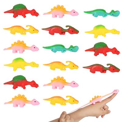 12/30 Stücke Bunte Finger Katapult Dinosaurier Spiele Kinder Geburtstag Baby Shower Party Favor Giveaway Weihnachten Karneval Party Favors