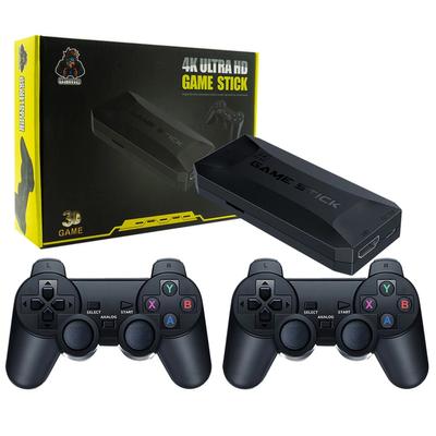 M16 Game Stick, טלוויזיית HDMI 4K 64G/128G מיני רטרו קונסולת משחקים ניידת עם 20,000 משחקים, גיימפד כפול אלחוטי, קונסולת משחקי ארקייד Plug and Play