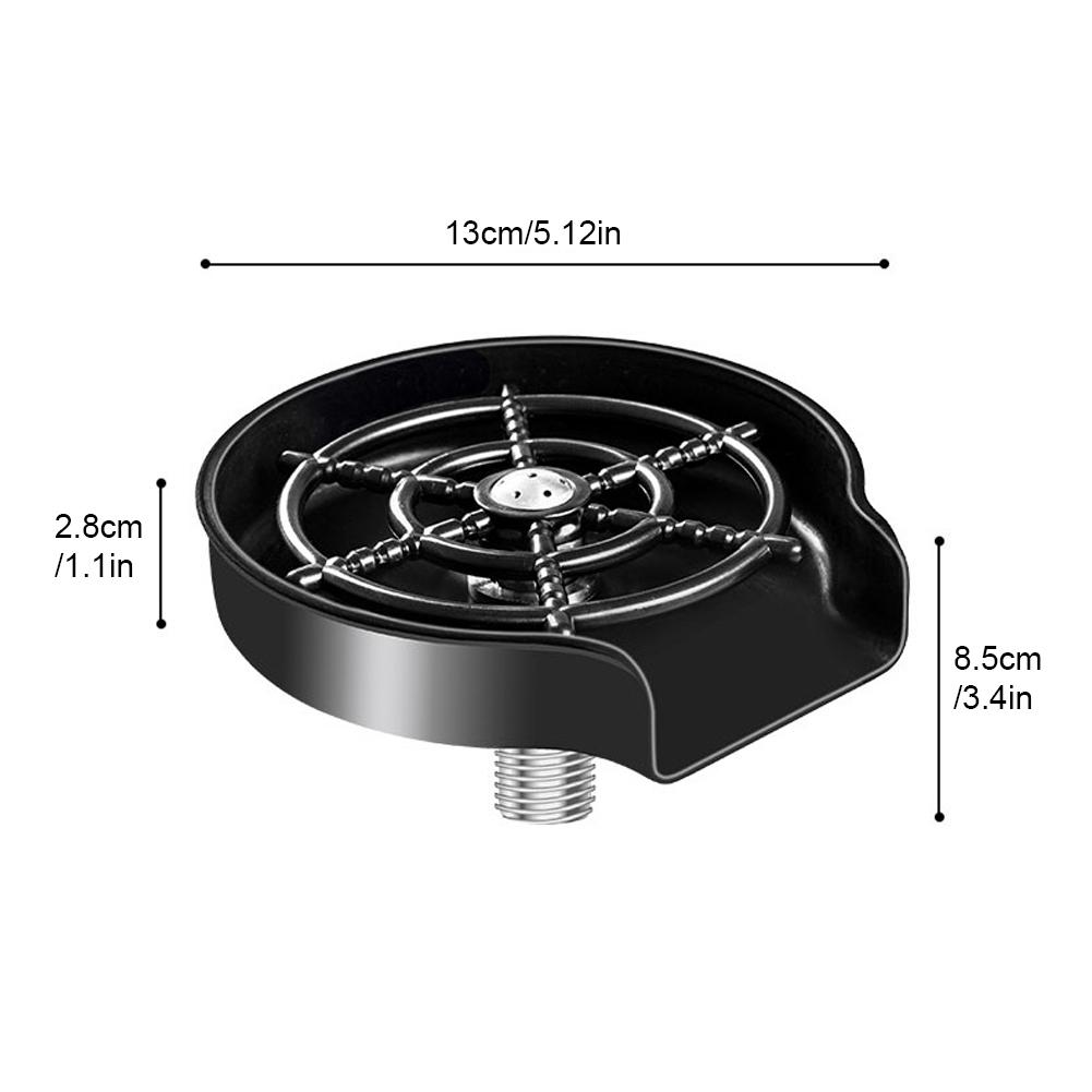 

Автоматический ополаскиватель для стаканов Бар Пиво Молоко Чай Очиститель чашек Автоматическая мойка стеклянных чашек Мойка бутылок Аксессуары для кухонной мойки