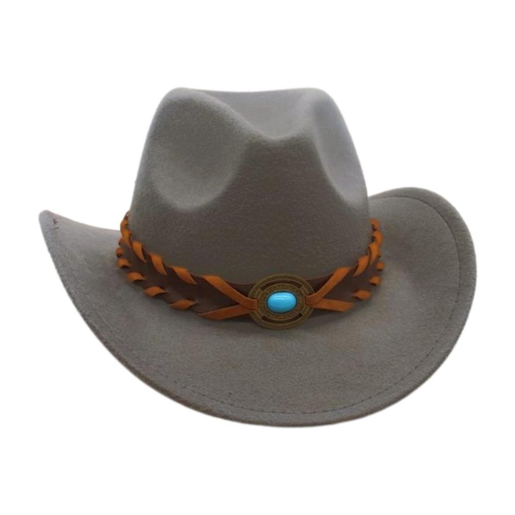 Premium Sunscreen Top Hat, Simple Stage Performance Hat, Sunshade Mountaineering Cowboy Hat