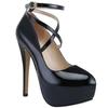 Elegant Women Pumps Party Wedding Banquet Shoes Sexy Shallow Round Toe Slingback Super High Heels Platform Stilettos Big Size 44
