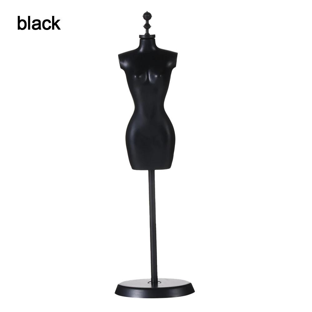 Dollhouse Plastic Doll Clothes Holder Doll Display Holder Model Hanger Mannequin Model Stand Toys Dress For 1/6 Dolls Accessorie