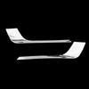 Rear Car Fog Lights Decoration Cover Trim for Jeep Compass 2th 2017 - 2020 ABS Chrome Back Fog Lamps Sticker Accessories