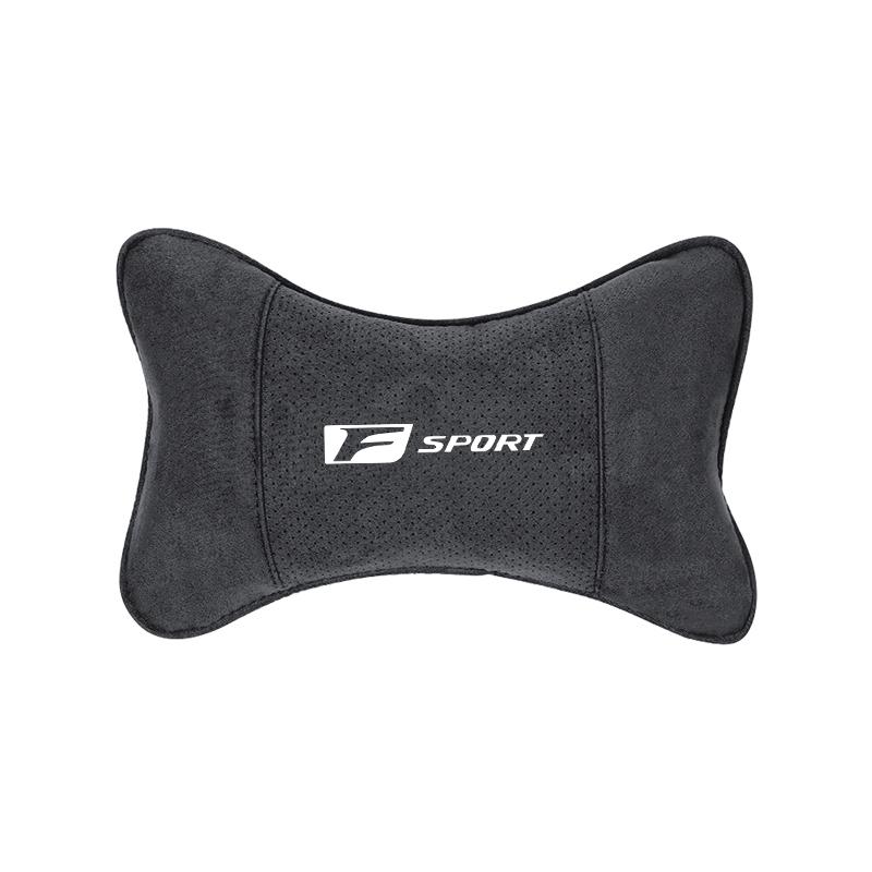 Wildleder Auto Innenraum Sitz Nackenkissen Bequeme Kopfstütze Für Lexus F SPORT ES UX 300e GS GX IS LS LX CT LC LBX NX RX 350h 450h