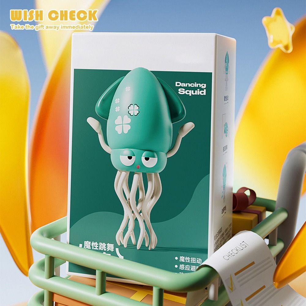 Automatic Obstacle Avoidance Dancing Octopus Toy Stress Relieving Toys  Children's Gift