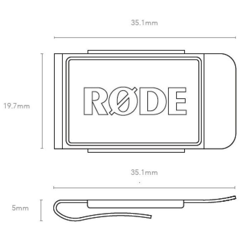 RODE Microphones MagClip GO Wireless GO Accessory MAGCLIPGO