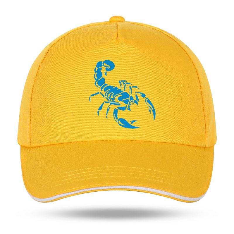 New Unisex Women Fashion Scorpion Baseball Caps for Hip Hop Cotton Trucker Cap Bone Dad Hats