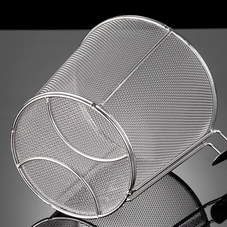 304 Stainless Steel Noodle Skimmer Ladle - Large Strainer for Mala Tang and Soup