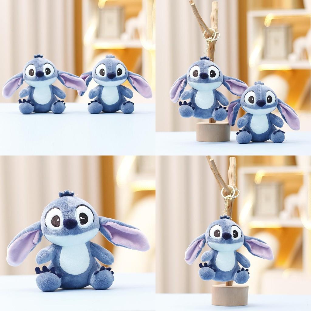 Toys Stitch Plush Cartoon Dolls Keychains Bag Decoration Pendant Gifts 15cm