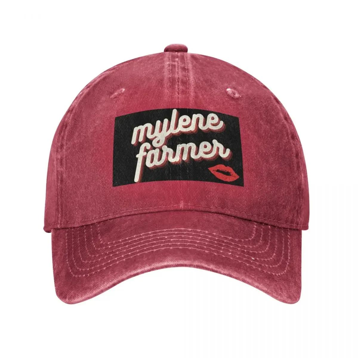 Mylene Farmer Caps Mylene Farmer Tshirt Baseball Cap Visor  Unisex Luxury Brand Womens