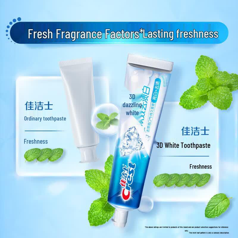 Crest 3D White Invigorating Icy Orange Toothpaste