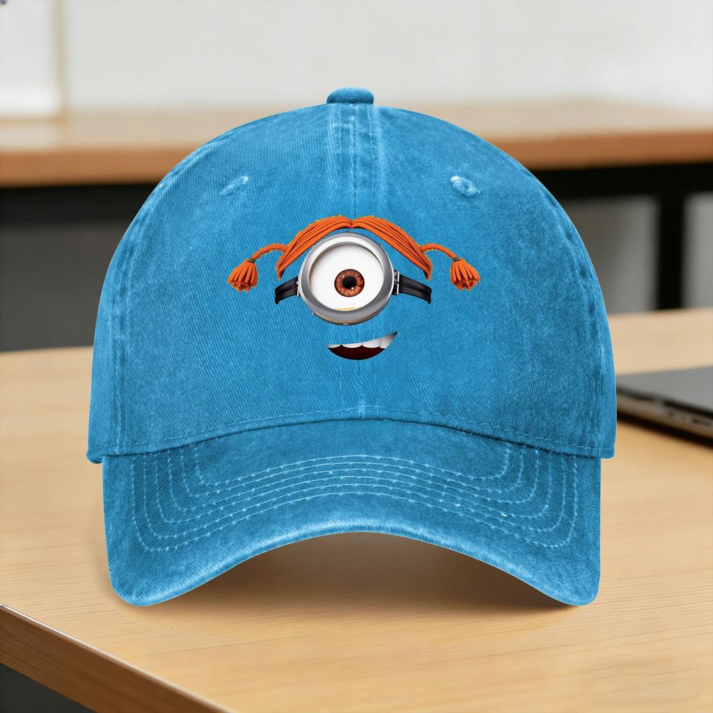 MMinions Cartoon Casual Baseball Cap For Unisex Women Summer  Outdoor Sport Hip Hop Hats Fashion Wholesale Snapback Cap