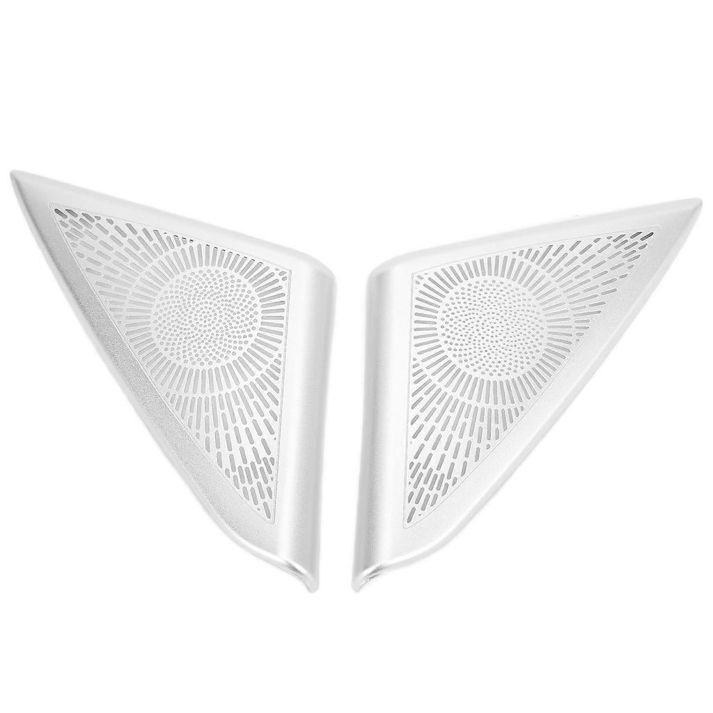 2 Stück Auto-Stereo-Lautsprecher Dekor Aufkleber Audio-Hochtöner Verkleidung Abdeckung Gitter Ersatz für 7er Serie 2009?2014