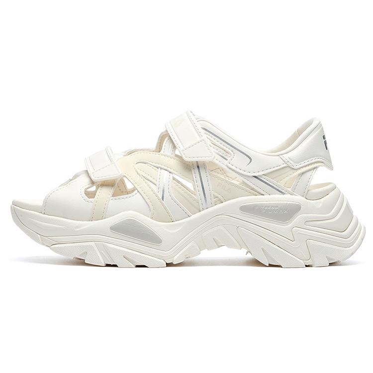 FILA Sofia Sandal  White  Women s F12W221407FAG 38.5