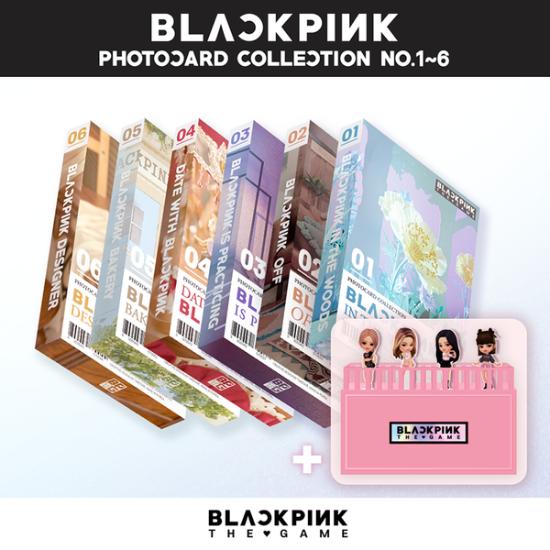 

BLAKPINK — КОЛЛЕКЦИЯ ИГРОВЫХ ФОТОКАРТ (НЕТ. от 1 до НЕТ. 6) RANDOM (NO.1/NO.2/NO.3)