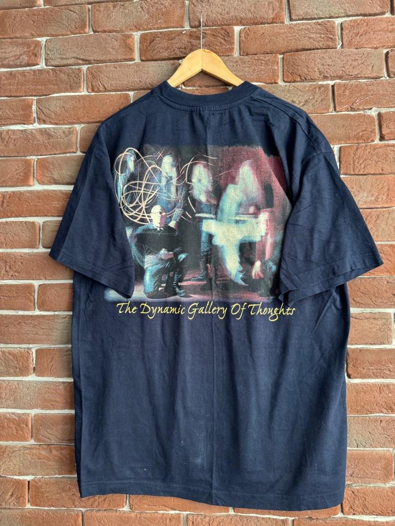 1998 E Oceani Galleria di Pensieri Band Black Metal Maglietta xl nera Maglietta Unisex