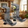 Garland Hanger For Door Frame Adjustable Christmas Stocking Hanger For Fireplace Foldable Hooks For Living Room Window Winter