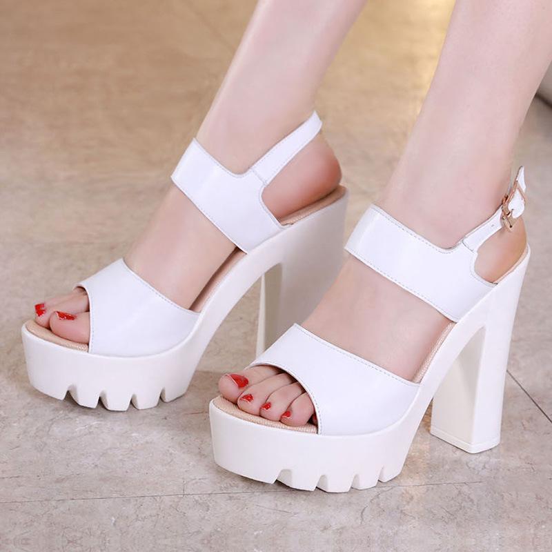 2025 Sexy High Heels New Women Pumps Comfort Women Shoes Super High Heel Ladies Shoes Open Toe Women Sandals 32-43