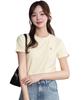 [WEGO] Exclusive U.S. POLO ASSN. T-Shirt, Short Sleeve, Compact, Top, Shirt, Short Sleeve Clothing, Summer Clothing, Spring Clothing, Women's, Size L,