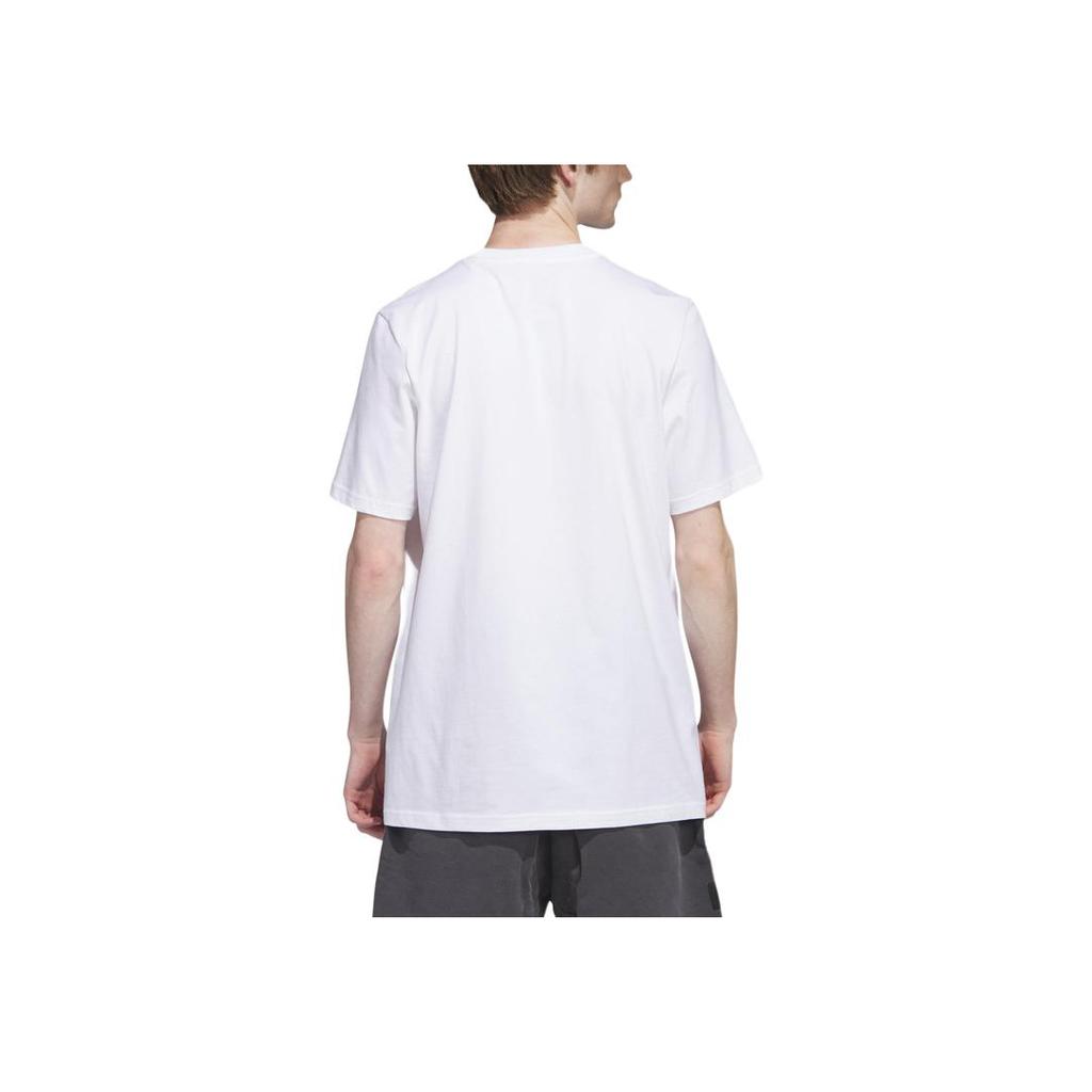 adidas Graphic Shmoofoil Tee White/Multicolor Men Streetwear HS3047