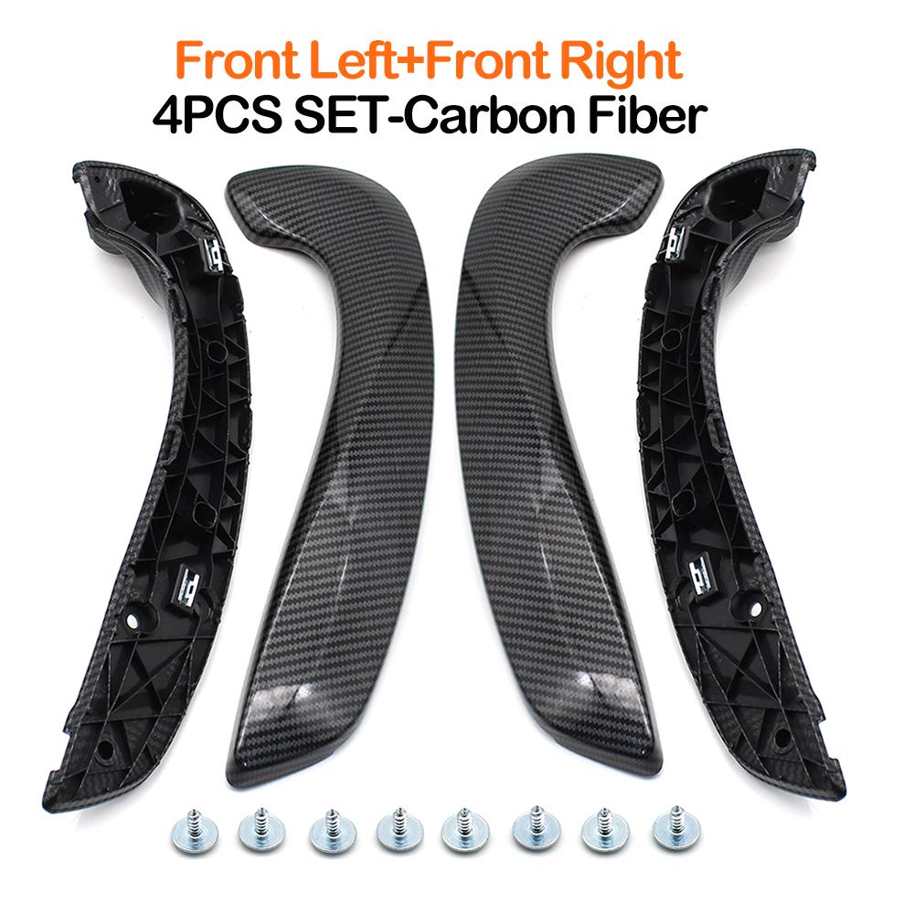 Kit de Manija de Tirador de Puerta Interior Delantera Izquierda Derecha para Renault Megane 3 MK3 Fluence 2008-2016 809540001R 809600007R
