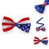 Stilvolle Union Jack USA Flagge Seidenfliege für Kostüme