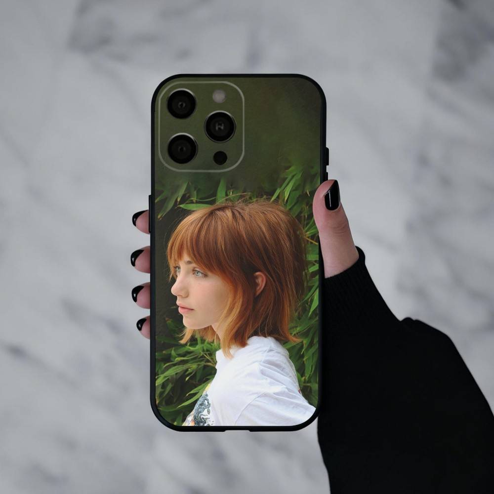Actor E-Emily R-Rudd Phone Case For iPhone 17pro,16,15,14,13,12,11 Plus,Pro Max,XS,Soft Silicone Black Cover