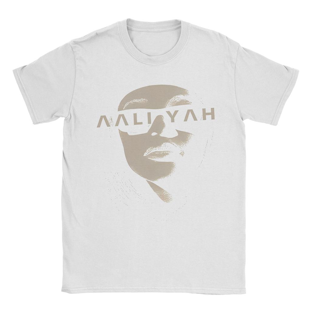 Aaliyah Sunglasses Tee Shirt for Men Women Graphic Album Music Printed T Shirts  Cotton Clothing